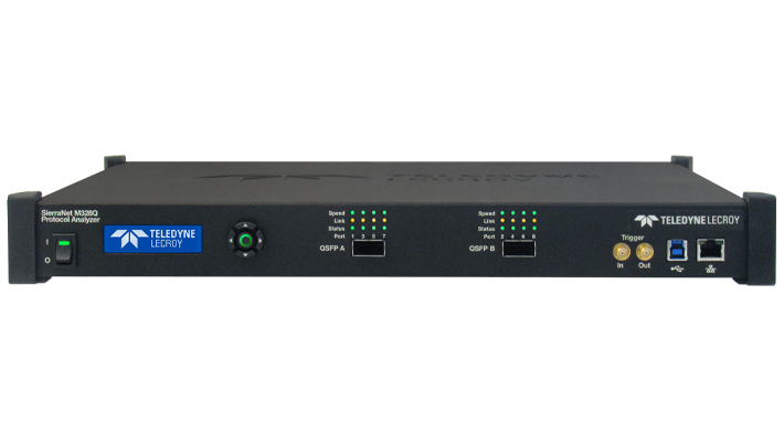 sierranet m328Q 协议分析仪正面图