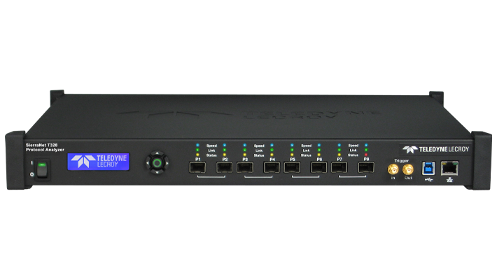 sierranet t328 协议分析仪正面图