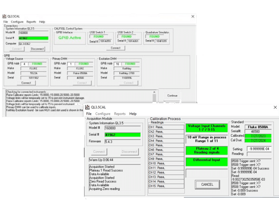 QL3.5CAL/CALFSQL校准系统