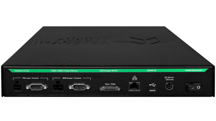 voyager m310e 协议分析仪背面