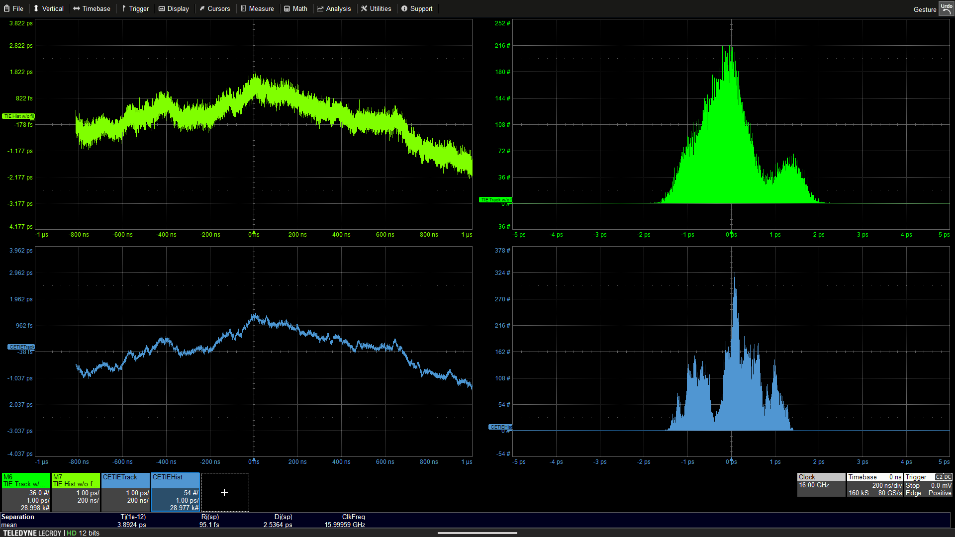 使用时钟抖动降噪工具进行屏幕捕获，提高时钟抖动与时间测量的准确性