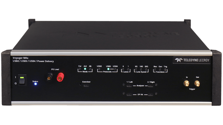 voyager m4x 协议分析仪正面